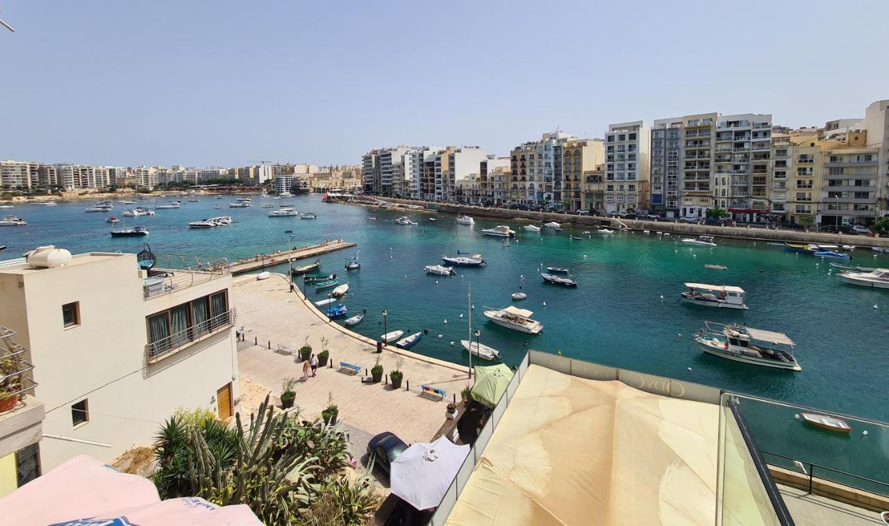 Supreme Seafront Apt With Balcony In St.Julian'S Saint Julian's 外观 照片